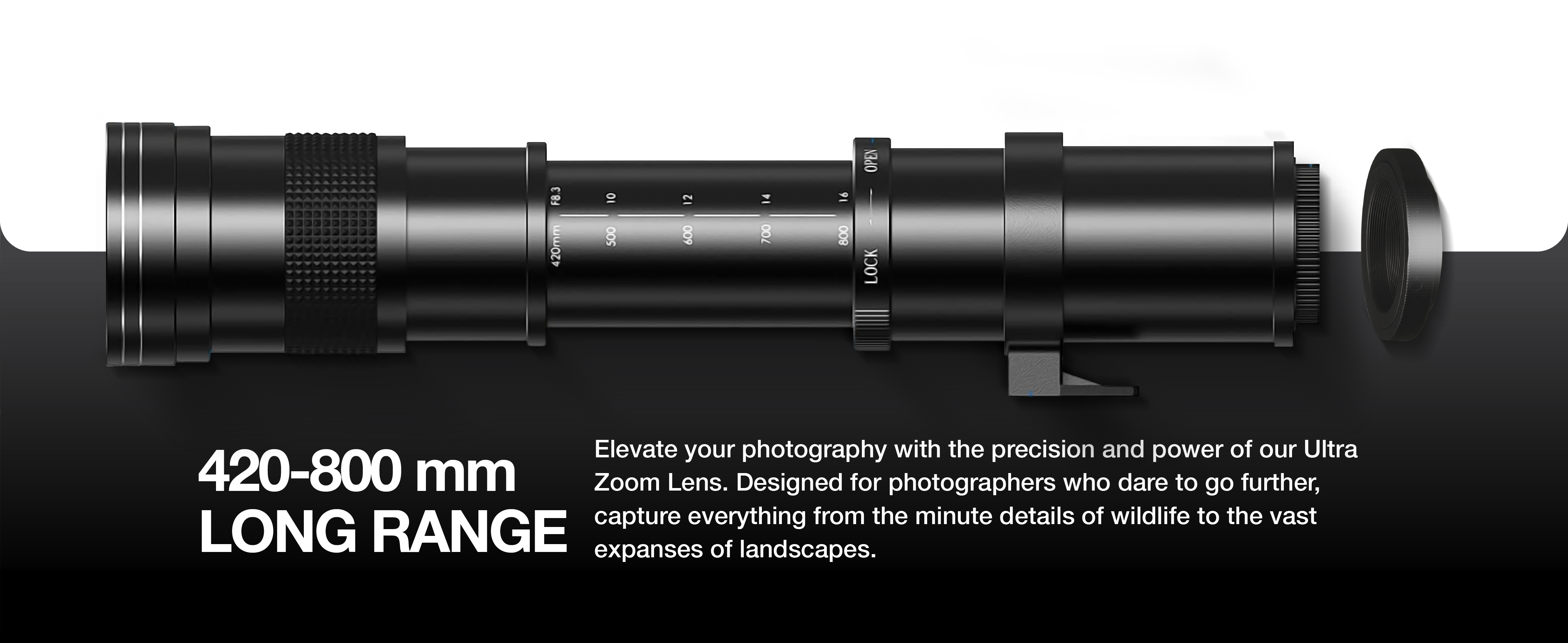Amazon.com : Commander Optics Super 420-800mm f/8 Manual Telephoto